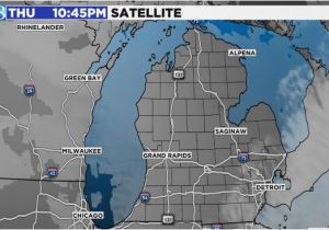 Michigan Road Conditions Map Radar Satellite