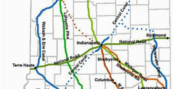 Michigan Road Construction Map Michigan Road Wikipedia