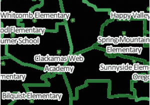 Michigan School District Map north Clackamas School District Lookup tool