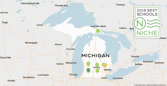 Michigan School District Maps 2019 Best Online High Schools In Michigan Niche