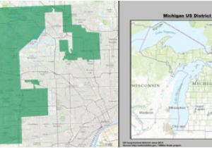 Michigan Senate Map Michigan S Congressional Districts Revolvy