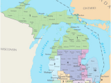 Michigan Senate Map United States Congressional Delegations From Michigan Wikivisually