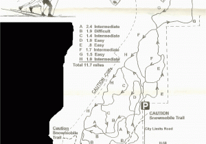 Michigan Shore to Shore Trail Map Michigan Trail Maps