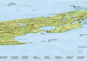 Michigan Shore to Shore Trail Map Michigan Trail Maps