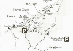 Michigan Shore to Shore Trail Map Michigan Trail Maps