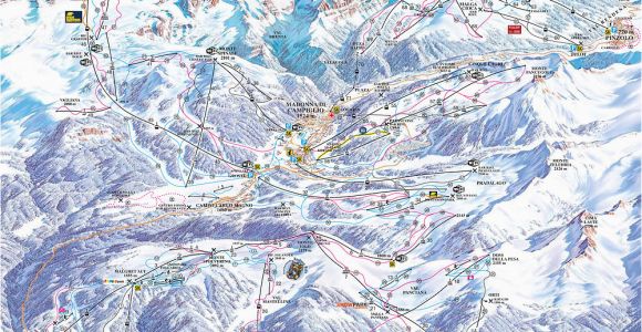 Michigan Ski Map Bergfex Ski Resort Madonna Di Campiglio Dolomiti Di Brenta