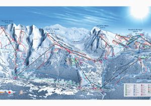 Michigan Ski Resort Map La Clusaz Piste Map Trail Map