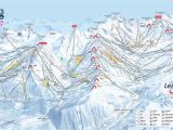 Michigan Ski Resort Map Three Valleys Piste Map