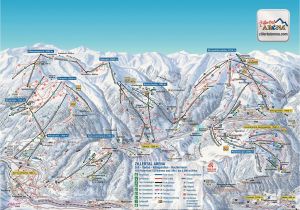 Michigan Ski Resorts Map Bergfex Piste Map Zell Am Ziller Zillertal arena Panoramic Map