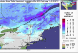 Michigan Snow Cover Map Nerfc Snow Page