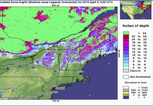 Michigan Snow Coverage Map Nerfc Snow Page