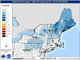 Michigan Snow Coverage Map Nerfc Snow Page