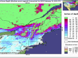 Michigan Snow Depth Map Nerfc Snow Page