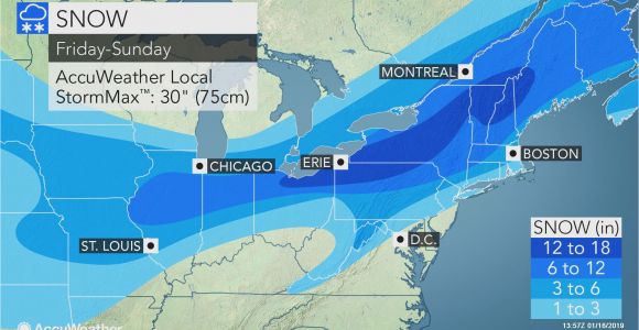 Michigan Snow Load Map Snowstorms to Deliver One Two Punch to northeast This Week