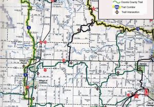 Michigan Snowmobile Map Coleman Wi Snowmobile Trail Map Brap Trail Maps Map Trail