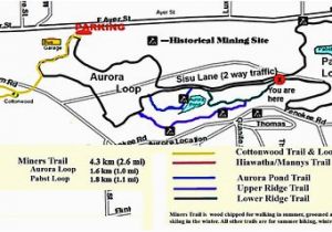 Michigan Snowmobile Map Trail Map Picture Of Miners Memorial Heritage Park Ironwood