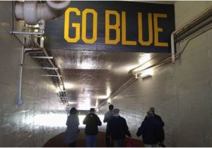 Michigan Stadium Map Tunnel to the Field Picture Of Michigan Stadium Ann Arbor