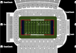 Michigan Stadium Seat Map Arizona Stadium Seating Chart Seatgeek