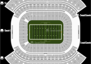 Michigan Stadium Seating Map Nissan Stadium Seating Chart Map Seatgeek