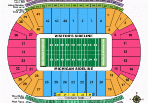 Michigan Stadium Seating Map Stadium Seating Question Mgoblog