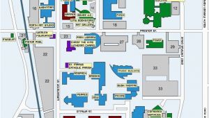 Michigan State Football Parking Map Central Michigan University Map Mount Pleasant Mich Mappery