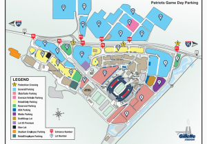 Michigan State Football Parking Map Gillette Stadium Parking Passes Prices Tips