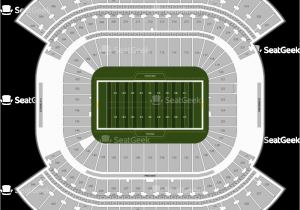 Michigan State Football Stadium Map Nissan Stadium Seating Chart Map Seatgeek