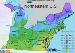 Michigan Temperature Map Maps for Growing Zones From the Usda How Cold It Gets