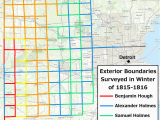 Michigan township and Range Map Detroit Urbanism the Grid Part I the Survey Of Michigan