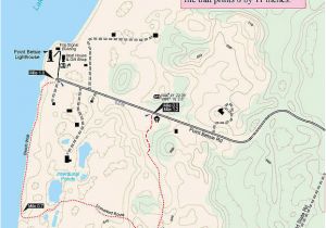 Michigan township and Range Map Zetterberg Preserve at Point Betsie