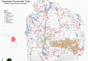 Michigan Trail Maps Snowmobile Snowmobile Maps Idaho On Map