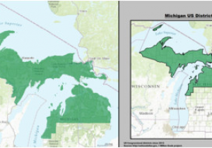 Michigan Voting Districts Map Michigan S Congressional Districts Revolvy