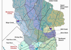 Michigan Watershed Map Anacostia River Wikipedia