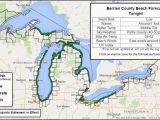 Michigan Wind Speed Map Great Lakes Beach Hazards Page