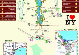 Michigan Wine Trail Map Pinterest