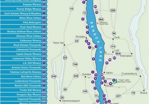 Michigan Wine Trail Map Seneca Lake Wine Trail Map Always Wanted to Visit Finger Lakes