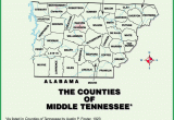 Middle Tennessee Counties Map Tngenweb Tennessee S 3 Grand Divisions