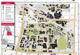 Middle Tennessee State University Map Central Campus Map