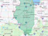 Middle Tennessee Zip Code Map Listing Of All Zip Codes In the State Of Illinois