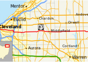 Middlefield Ohio Map Ohio State Route 87 Wikivisually