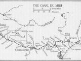 Midi Canal France Map Canal Du Midi Wikipedia