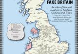 Midsomer England Map Fake Britain A Map Of Fictional Locations In England Scotland