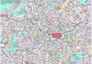 Milan Italy Map tourist 9 Best Milan Map Images Milan Map Cartography Drawings