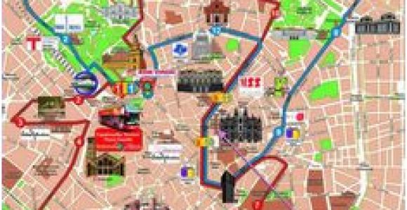 Milan Italy Map tourist 9 Best Milan Map Images Milan Map Cartography Drawings