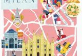 Milan Italy On Map Illustration Room Team Repost Greygorill Yolo Map It In 2019