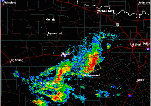 Mile Marker Map Texas Interactive Hail Maps Hail Map for Rising Star Tx