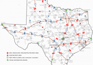 Mile Marker Map Texas Texas Rest area Map Business Ideas 2013