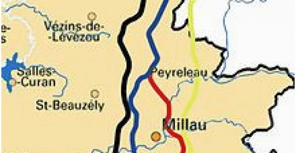 Millau France Map Millau Viaduct Wikivisually