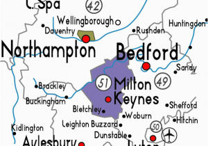 Milton Keynes Map Of England Index Of Images area Maps