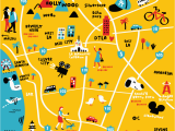 Milwaukie oregon Map Illustrated Map Of Los Angeles by Nate Padavick the Best